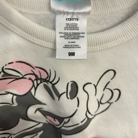 Disney Infant Matching Set NWOT Size 9M - Picture 6 of 8